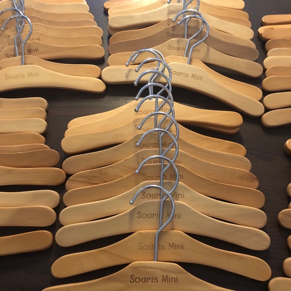 Wooden newborn hangers - Picture 3 of 4